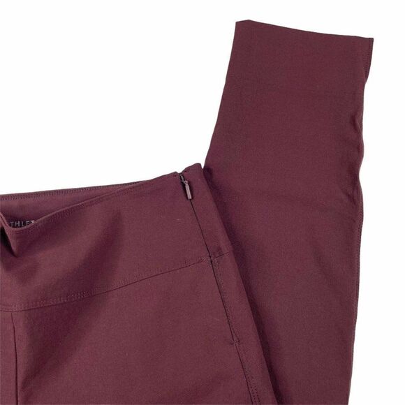 Athleta Wander Slim Ankle Pants Maroon - Picture 7 of 10